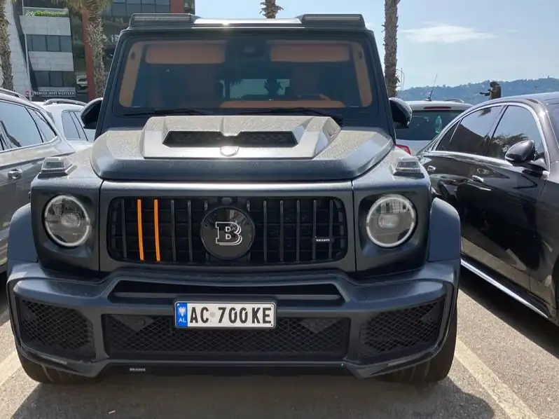 Mercedes-Benz G-Class Brabus spotted in Tirana