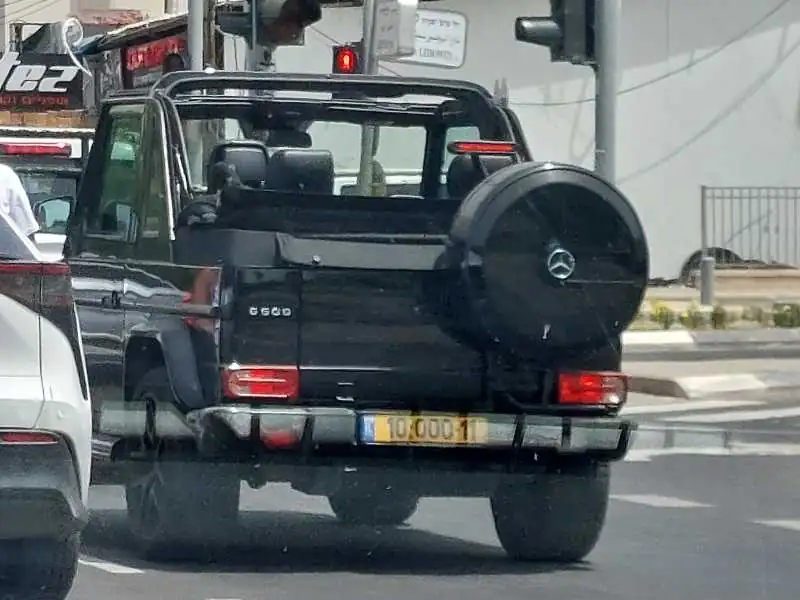 Mercedes-Benz G-Class (2021) spotted in Tel Aviv, Israel