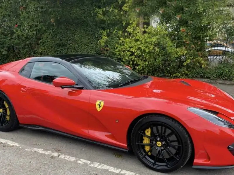 Ferrari 812 Superfast (2019) spotted in Chandigarh, India