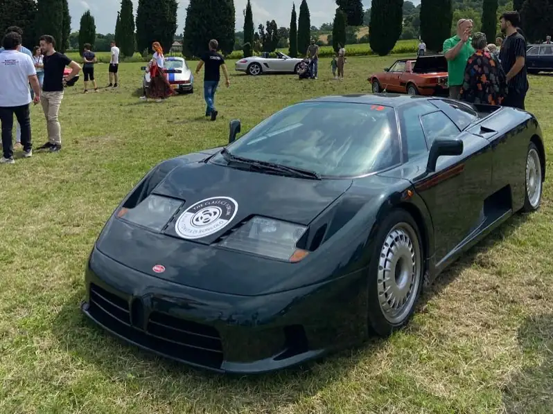 Bugatti EB110 SS (1994) spotted in Reggio nell'Emilia, Italy