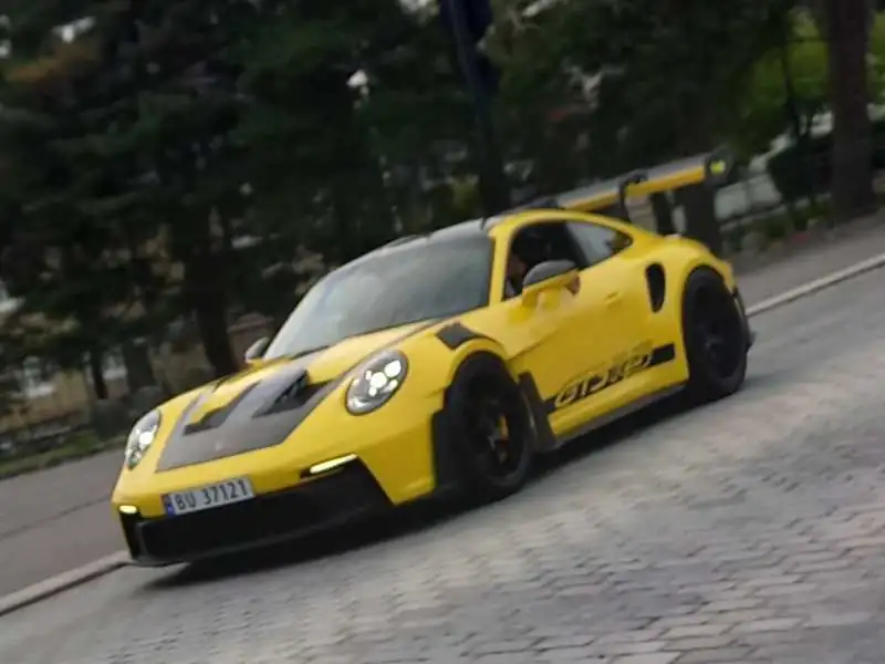 Porsche 911 GT3 RS (2023) spotted in Skien, Norway