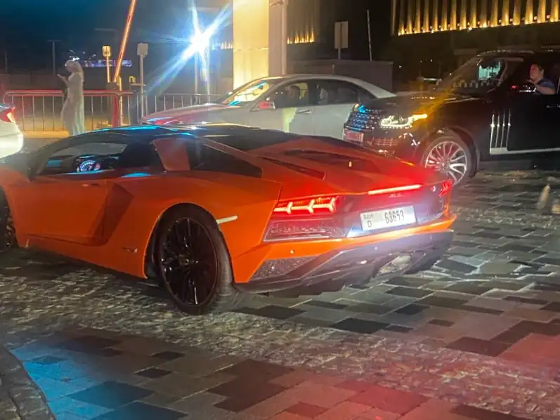 Lamborghini Aventador (2016) spotted in Erbil, Iraq