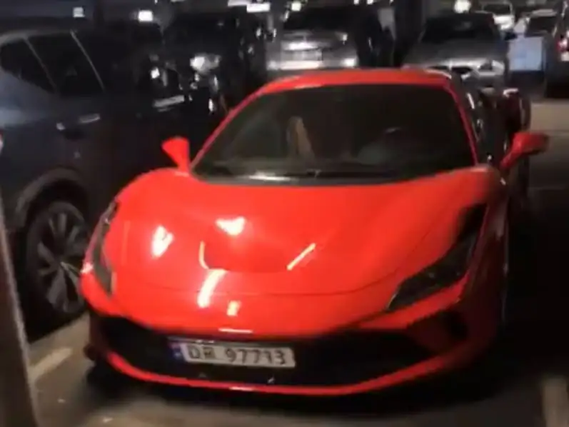 Ferrari F8 Tributo (2020) spotted in Skien, Norway