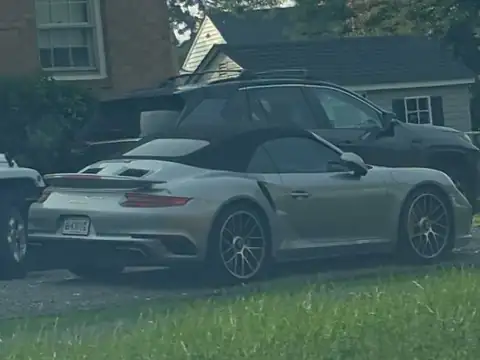 Porsche 911 Turbo S Cabriolet (2019) spotted in Richmond, United States