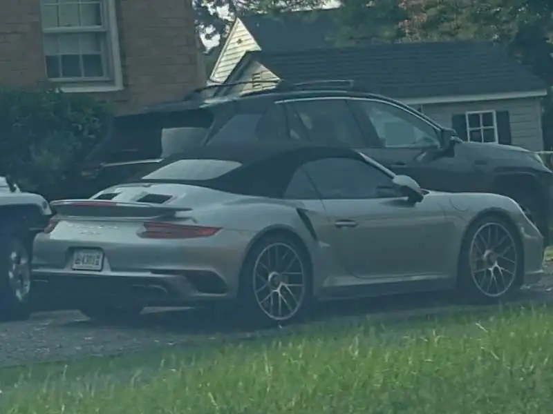 Porsche 911 Turbo S Cabriolet (2019) spotted in Richmond, United States