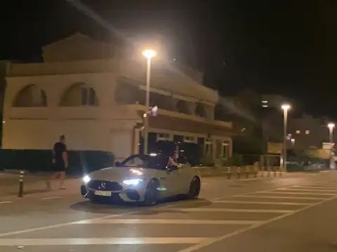 Mercedes-Benz AMG SL Roadster (2023) spotted in Split, Croatia