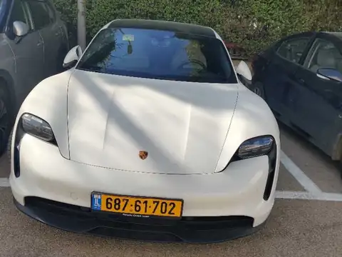 Porsche Taycan (2021) spotted in Hadera, Israel