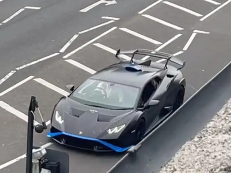 Lamborghini Huracán STO (2022) spotted in Birmingham, United Kingdom