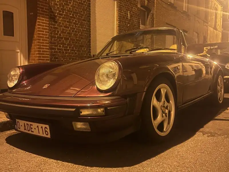 Porsche 911 (1982) spotted in Mons, Belgium