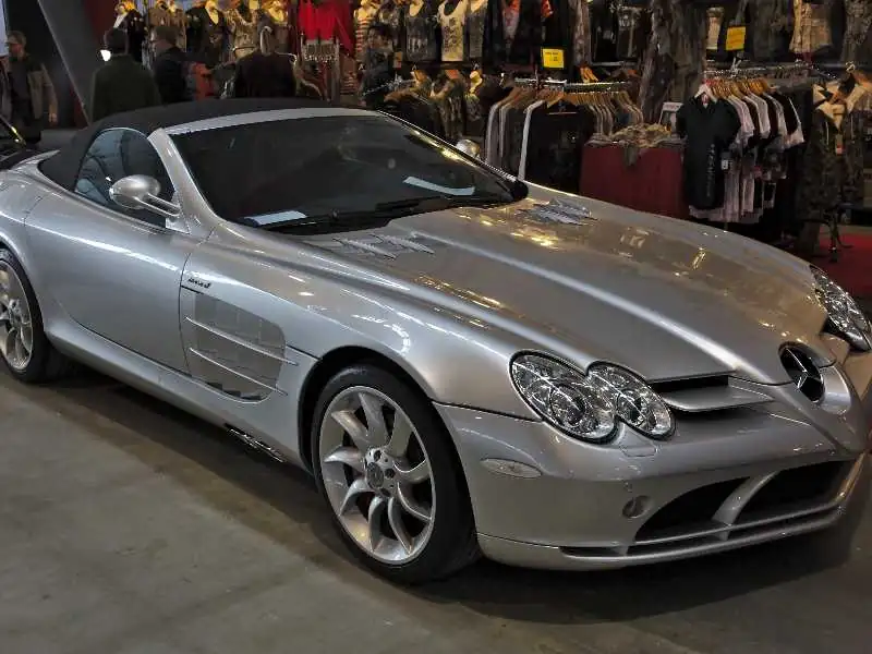 Mercedes-Benz SLR McLaren (2005) spotted in Vaasa, Finland