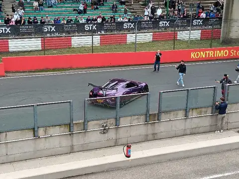 Pagani Huayra spotted in Hasselt