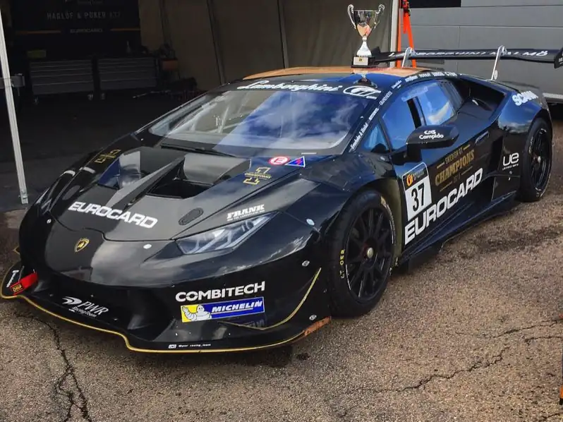Lamborghini Huracán GT3 (2015) spotted in Helsingborg, Sweden