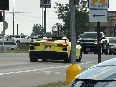 Chevrolet Corvette (2023) spotted in Wisconsin Rapids, United States