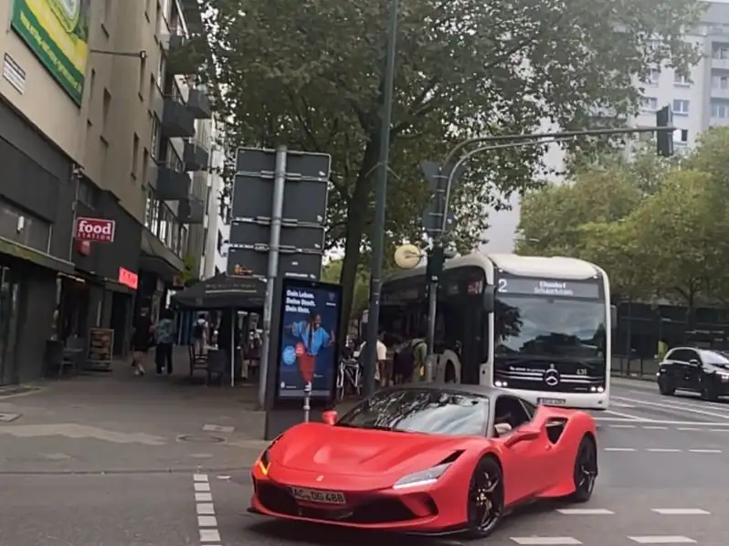 Ferrari F8 Spider (2020) spotted in Aachen, Germany