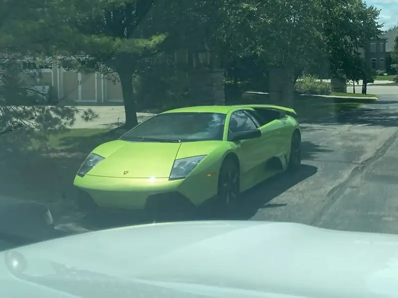 Lamborghini Murciélago spotted in Hamilton