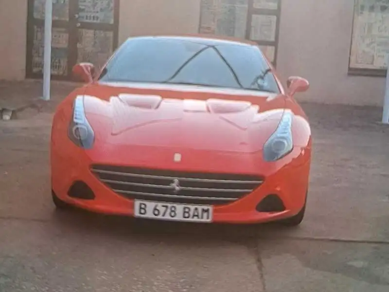 Ferrari California (2012) spotted in Ekangala, South Africa