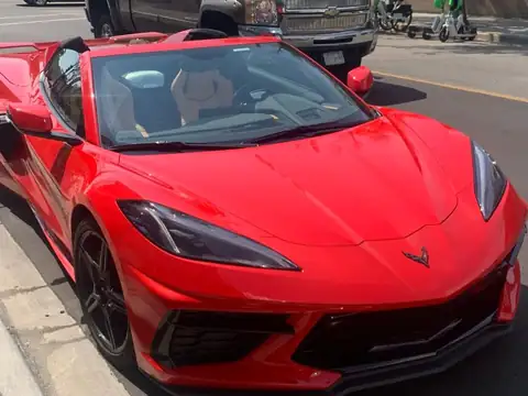 Chevrolet Corvette (2022) spotted in Puerto López, Colombia