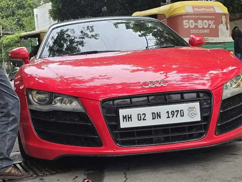 Audi R8 (2010) spotted in Bengaluru, India