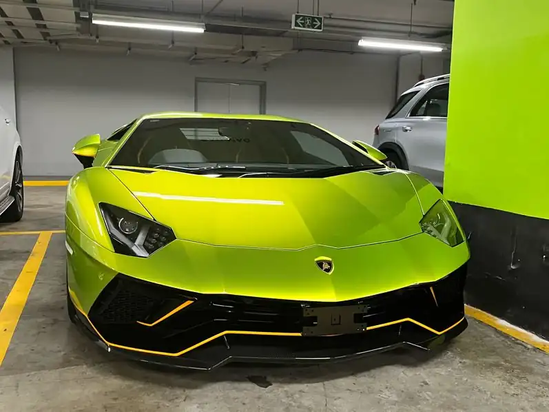Lamborghini Aventador spotted in Hong Kong