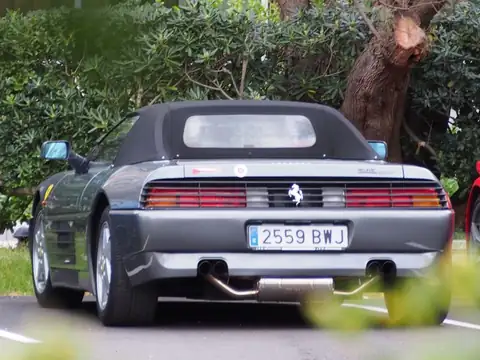 Ferrari 348 Spider (1993) spotted in Biarritz, France