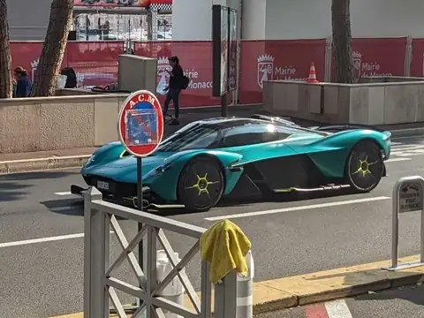 Aston Martin Valkyrie spotted in Monaco
