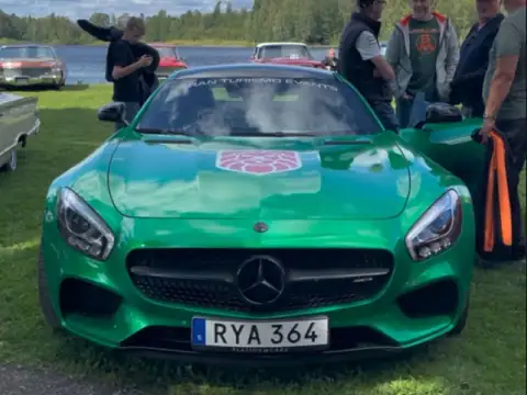 Mercedes-Benz AMG GT spotted in Öregrund