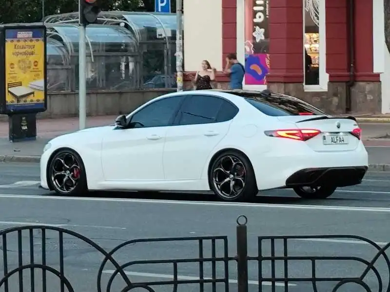 Alfa Romeo Giulia Quadrifoglio (2020) spotted in Chernihiv, Ukraine