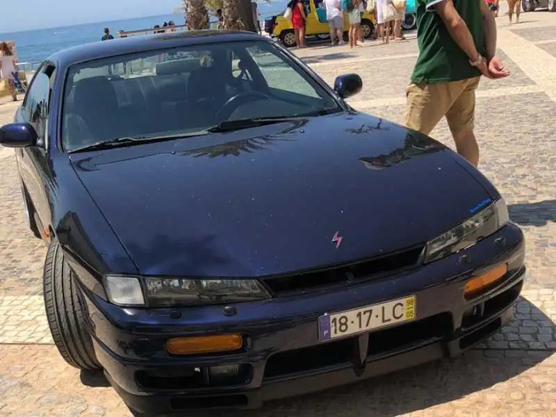 Nissan 200SX S14 (1998) spotted in Carvoeiro, Portugal