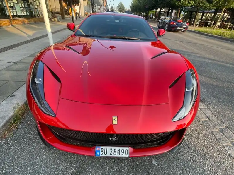 Ferrari 812 Superfast (2019) spotted in Brumunddal, Norway