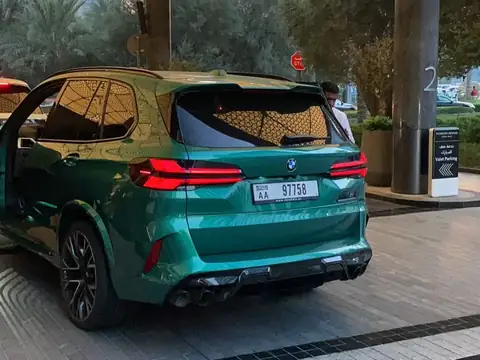 BMW X5 M Competition (2022) spotted in Dubai, United Arab Emirates