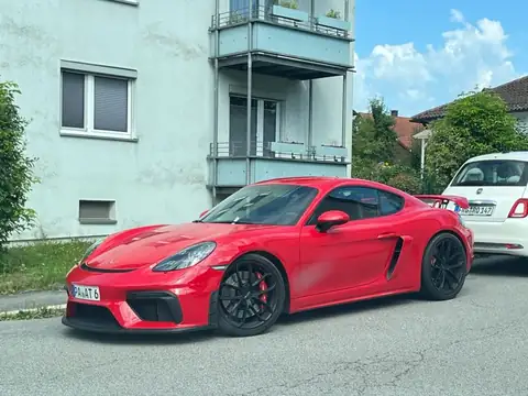 Porsche Cayman GT4 (2022) spotted in Passau, Germany