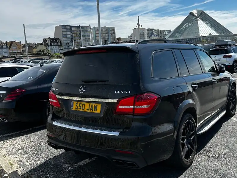 Mercedes-Benz GLS 63 (2016) spotted in Étaples, France