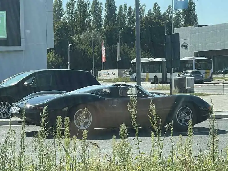 Jaguar XKSS spotted in Gent