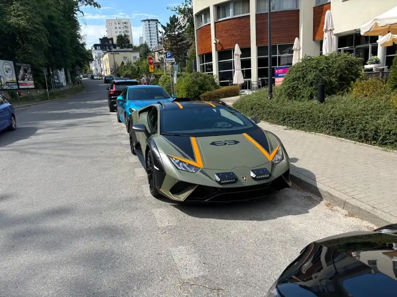Lamborghini Huracán spotted in Gdynia