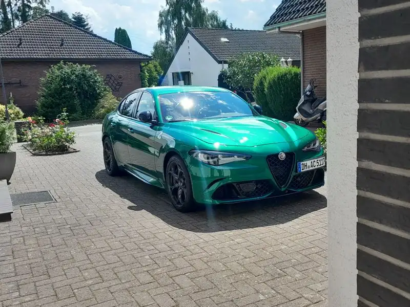 Alfa Romeo Giulia Quadrifoglio spotted in Bremen