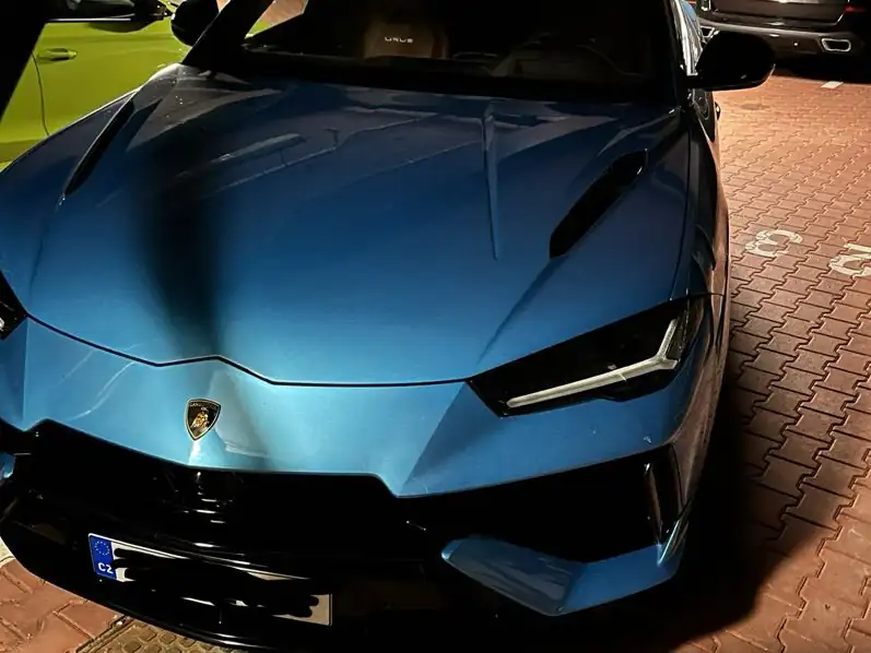Lamborghini Urus spotted in Bratislava