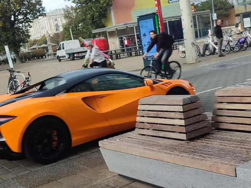 McLaren 720S spotted in Vienna