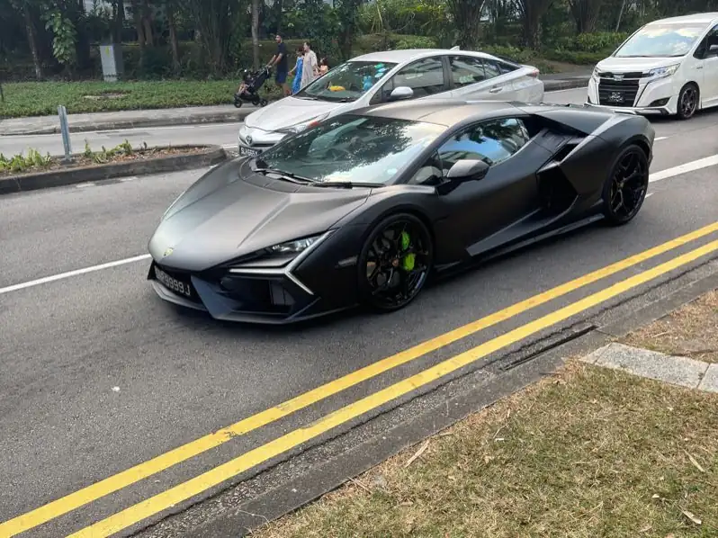 Lamborghini Revuelto spotted in Singapore