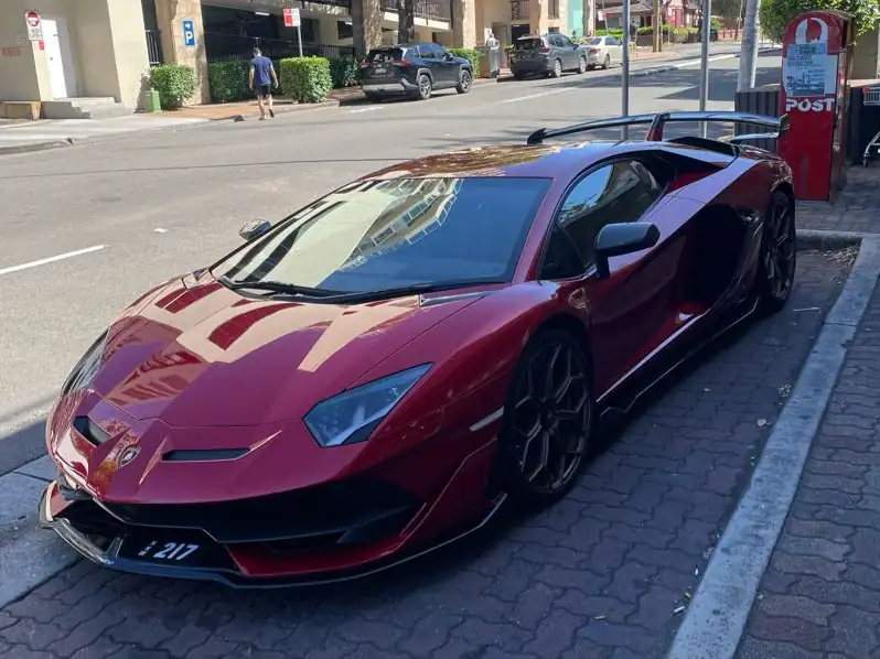 Lamborghini Aventador (2021) spotted in Sydney, Australia