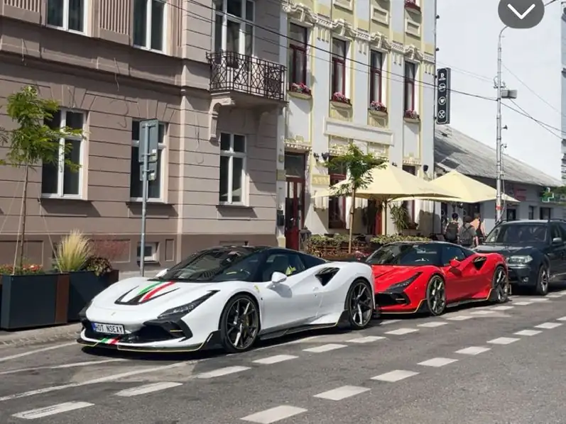 Ferrari SF90 Stradale (2020) spotted in Banská Bystrica, Slovakia