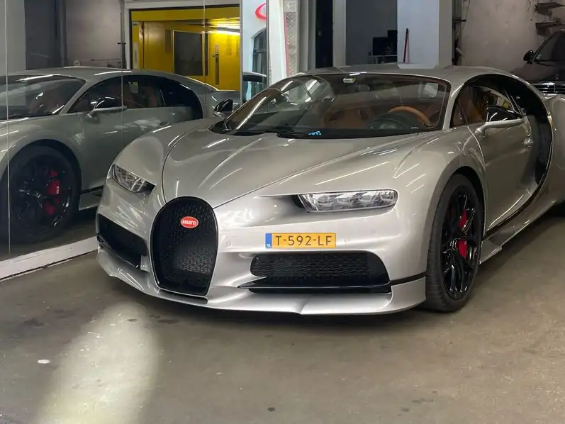 Bugatti Chiron (2024) spotted in Lyon, France