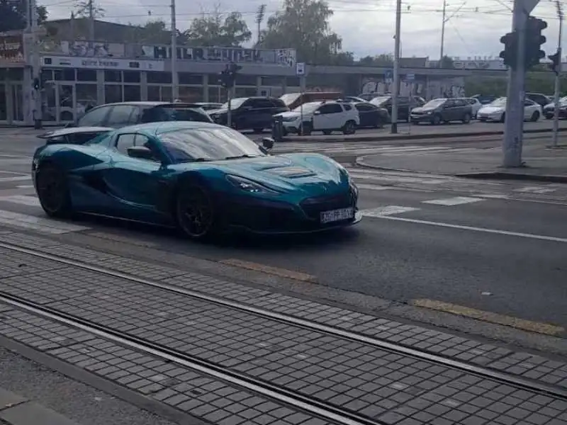 Rimac C_Two (2021) spotted in Zagreb, Croatia