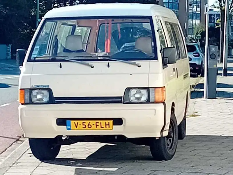 Mitsubishi Delica (1990) spotted in The Hague, The Netherlands