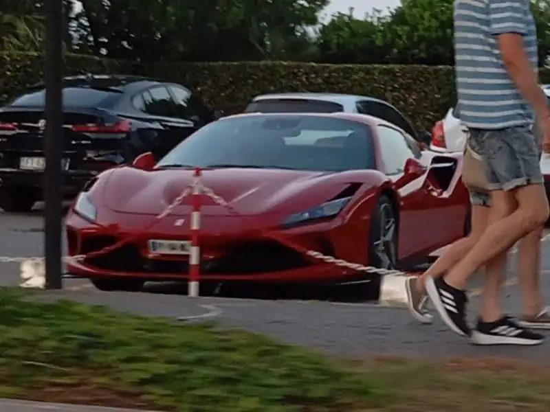 Ferrari F8 Tributo spotted in Salò