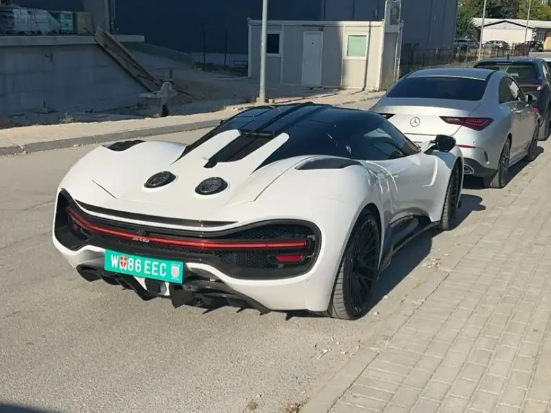 McLaren P1 spotted in Gostivar
