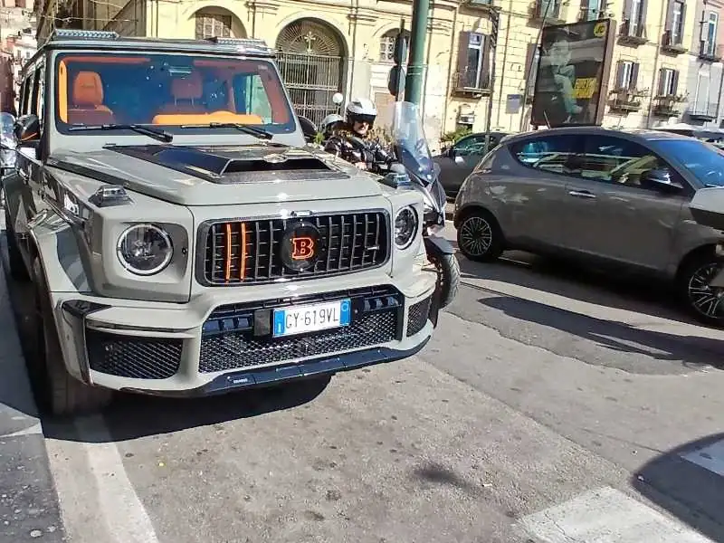 Brabus G63 (2021) spotted in Naples, Italy