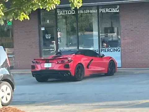 Chevrolet Corvette spotted in Peabody