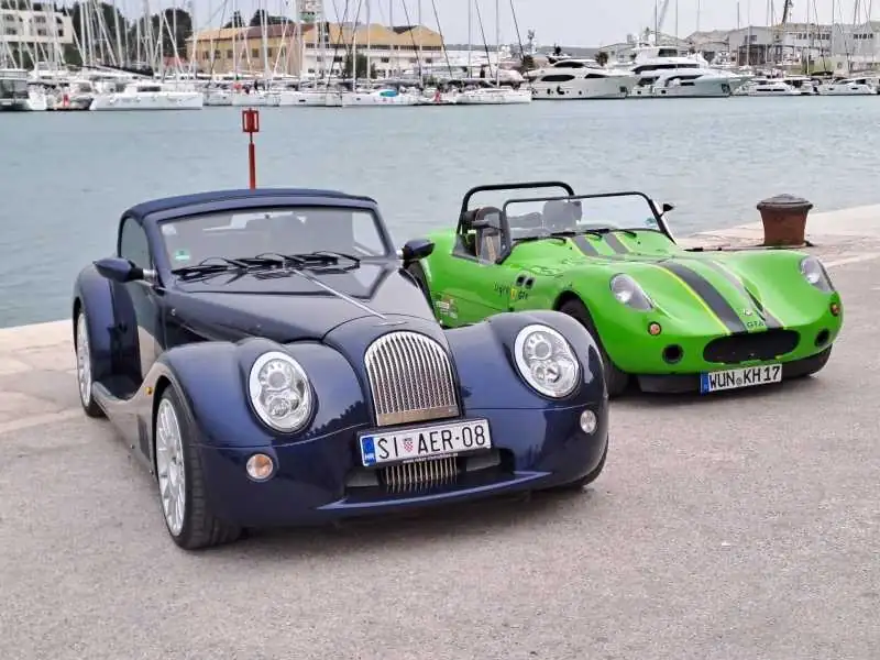 Morgan Aero 8 (2012) spotted in Split, Croatia