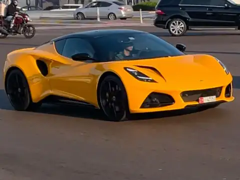Lotus Emira spotted in Ras Al Khaimah