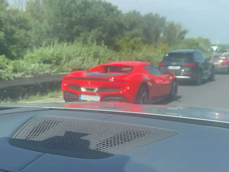 Ferrari SF90 Stradale spotted in Reşiţa